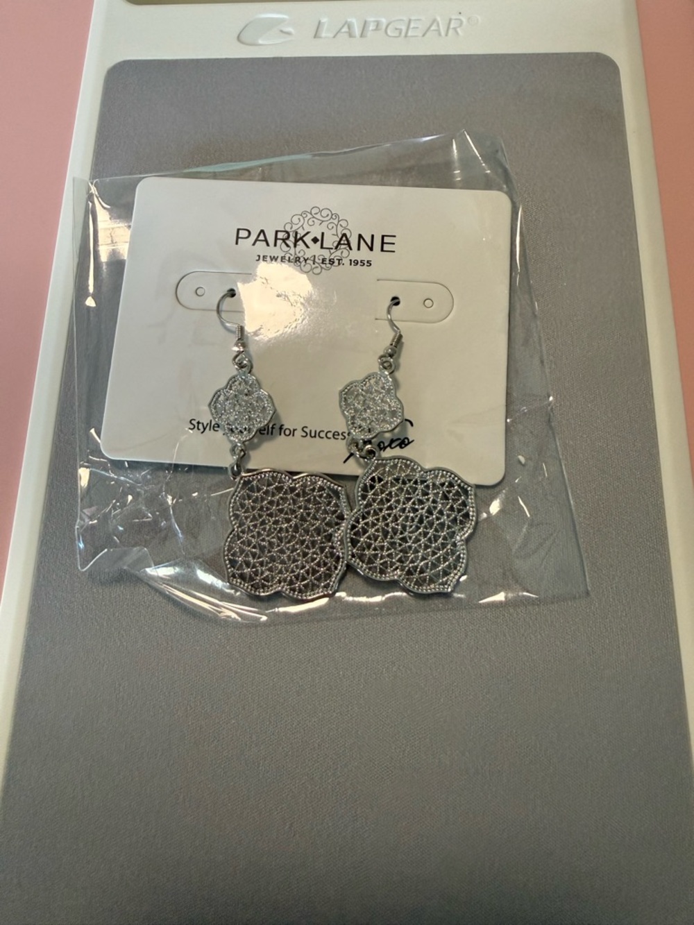 Park Lane Silver Filigree Dangle Earrings